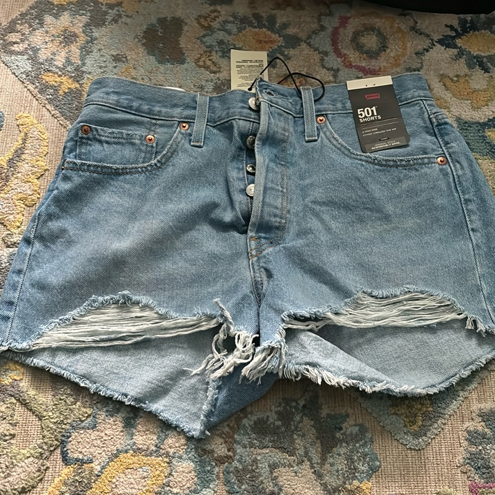 never worn Levi shorts.